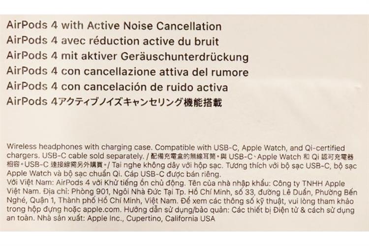 AirPods 4 (chống ồn) - Ảnh 7