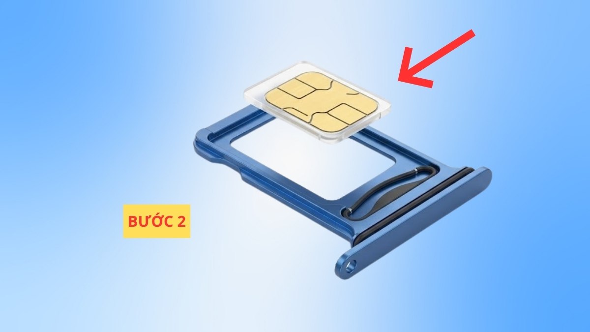 Cách gắn SIM vật lý vào iPhone 17 đơn giản - bước 2 Cách gắn SIM vật lý vào iPhone 17 đơn giản - bước 2