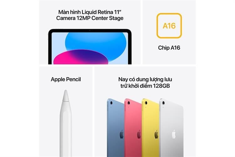 iPad A16 WiFi 128GB - Ảnh 14