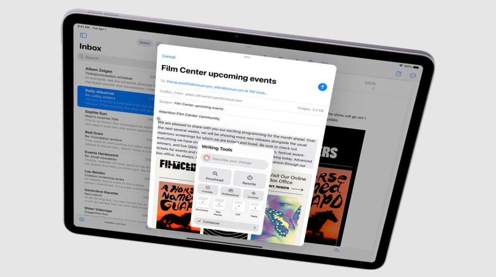 iPad Air M3 11 inch WiFi 128GB - Thời lượng pin phù hợp cho công việc iPad Air M3 11 inch WiFi 128GB - Thời lượng pin phù hợp cho công việc