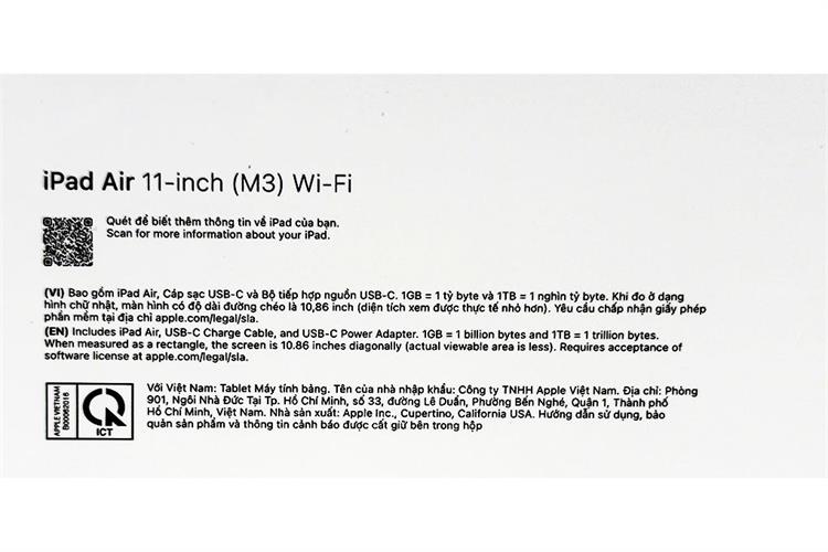 iPad Air M3 11 inch WiFi 128GB - Ảnh 10