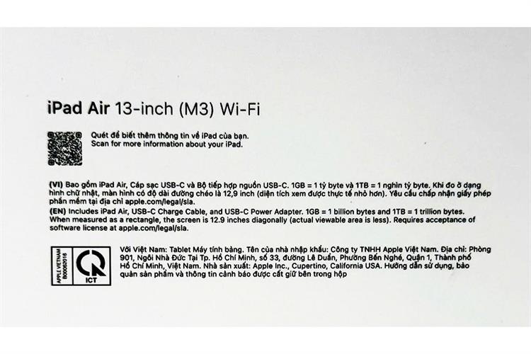 iPad Air M3 13 inch WiFi 128GB - Ảnh 10
