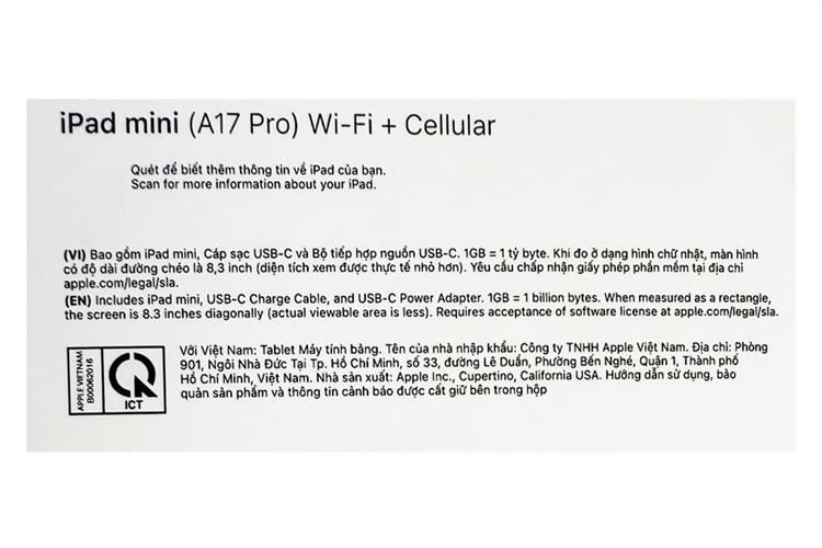 iPad mini 7 5G 128GB - Ảnh 10
