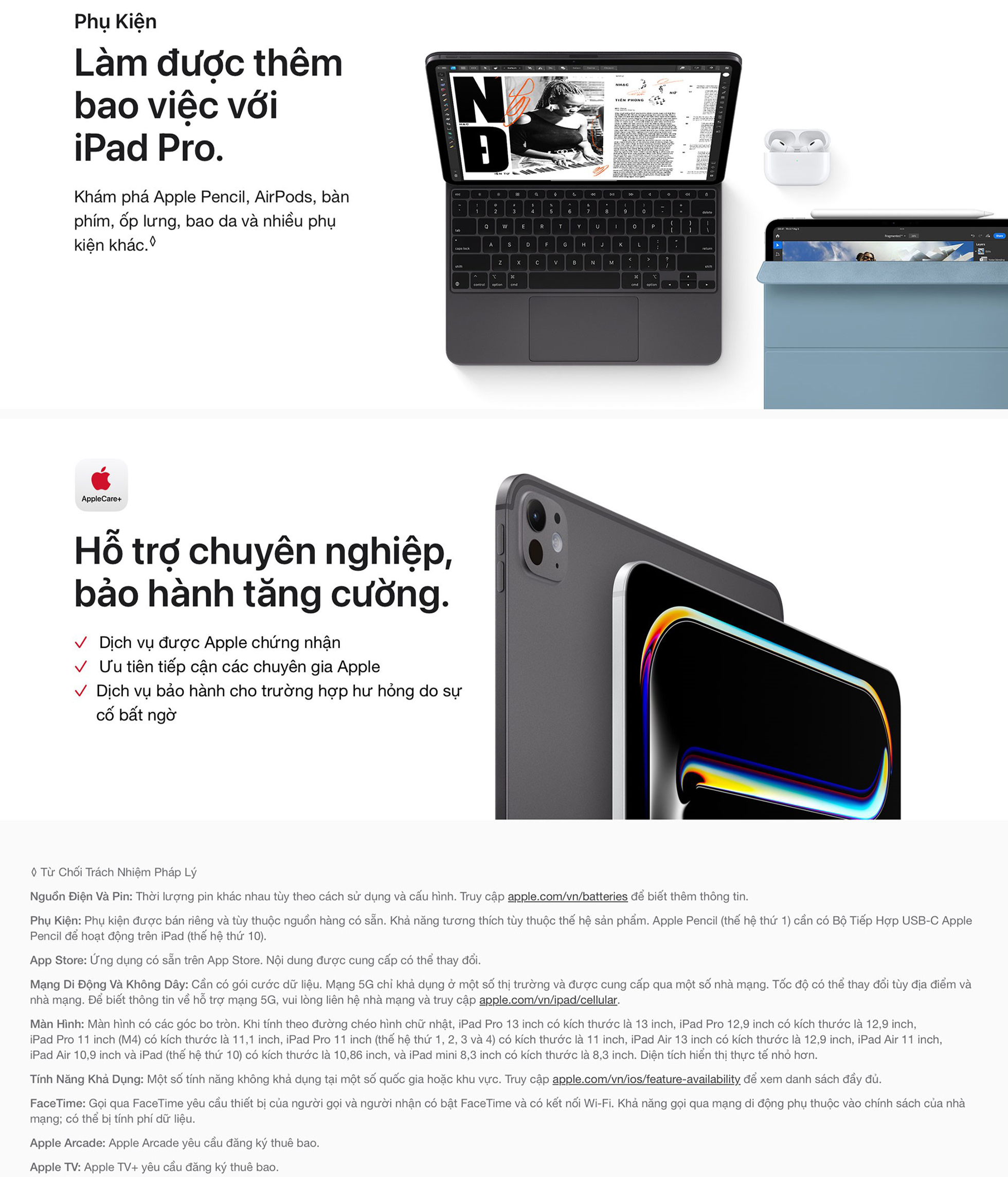 iPad Pro M4 11 inch WiFi 2TB - Phụ Kiện iPad Pro M4 11 inch WiFi 2TB - Phụ Kiện