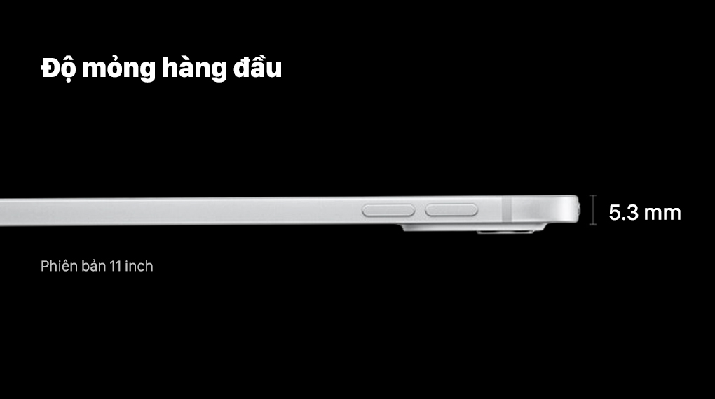 iPad Pro M4 1TB - Độ mỏng 5.3 mm iPad Pro M4 1TB - Độ mỏng 5.3 mm