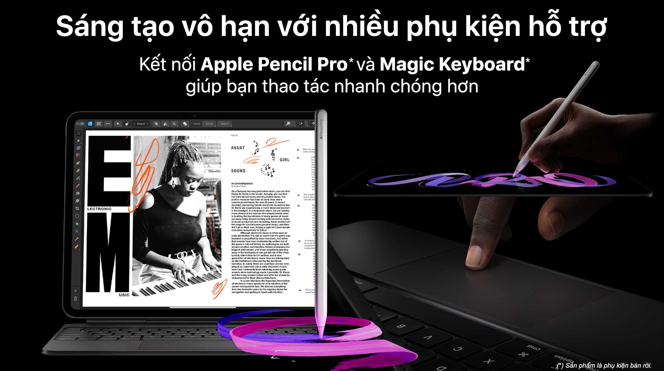 iPad Pro M4 11 inch WiFi 2TB - Ảnh 5