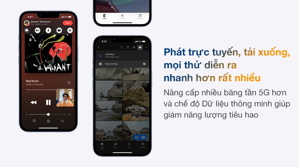 Kết nối 5G và trải nghiệm sử dụng lâu dài