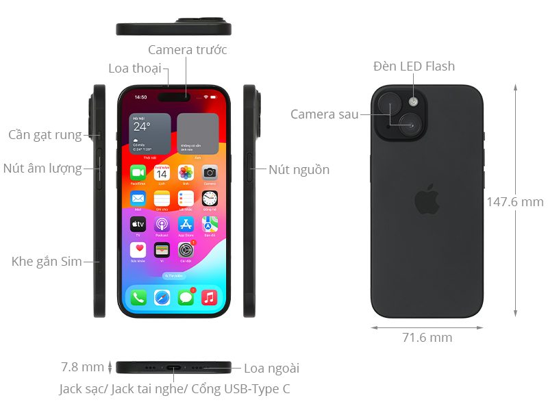 iPhone 15 128GB