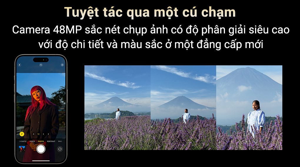 Ảnh chi tiết cao hơn với camera 48 MP