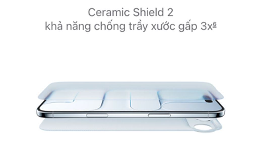 iPhone Air 256GB - Mặt kính (Nguồn: Apple.vn)