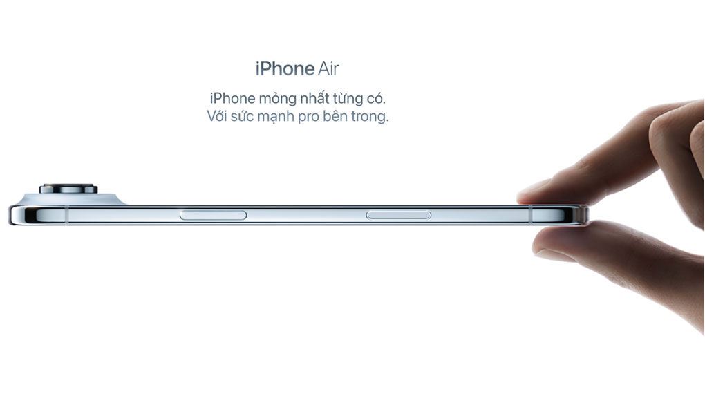 iPhone Air 256GB - Thiết kế (Nguồn: Apple.vn)