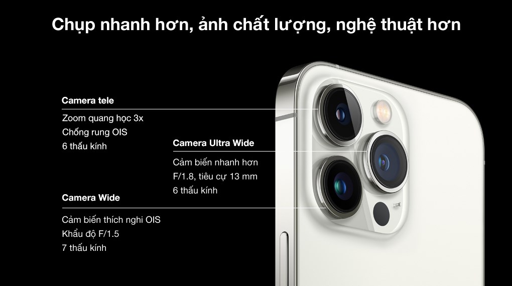 Camera sau linh hoạt, đáp ứng nhiều nhu cầu chụp ảnh