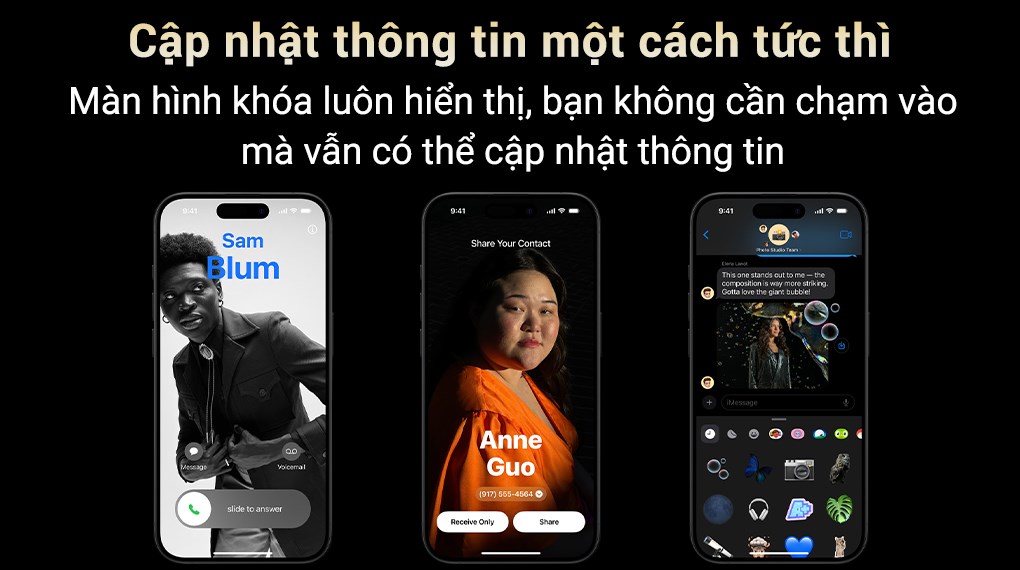 Always-On Display giúp cập nhật thông tin nhanh hơn