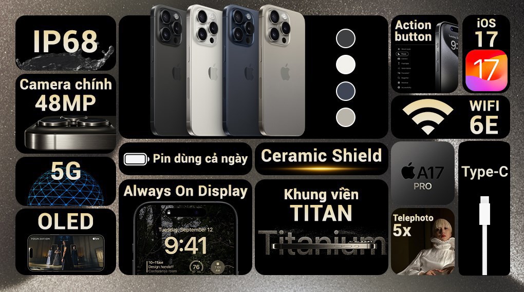 Tổng quan tính năng cao cấp trong một thiết bị